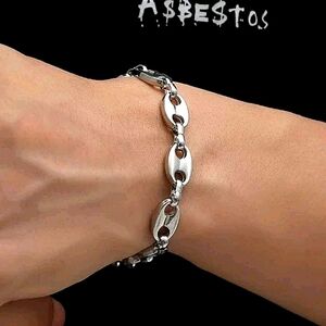 Stainless Steel Pig Nose Bracelet